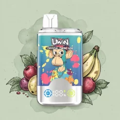 UWIN Crystal Twins 40000 Puffs – двувкусов, сменяеми вкусове, мощна батерия